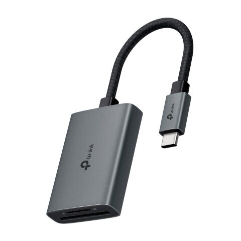 Считыватель флеш-карт TP-Link USB-C SD + TF silver (UA430C) - Нулевой остаток (Feed)  - Нулевой остаток (Feed) 