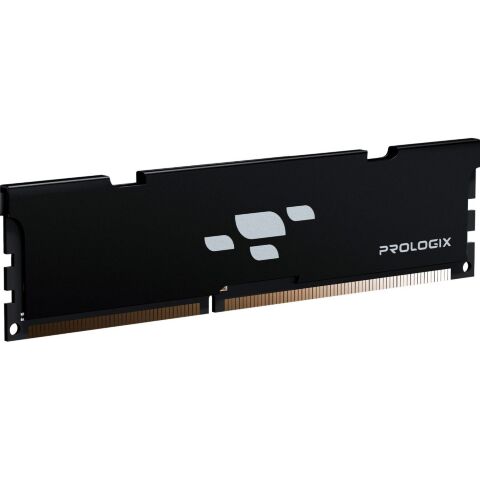 Модуль памяти для компьютера DDR4 8GB 3200 MHz Black Prologix (PRO8GB3200B4) - Нулевой остаток (Feed) - Нулевой остаток (Feed)
