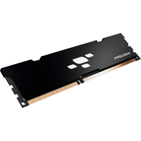 Модуль памяти для компьютера DDR4 8GB 3200 MHz Black Prologix (PRO8GB3200B4) - Нулевой остаток (Feed) - Нулевой остаток (Feed)