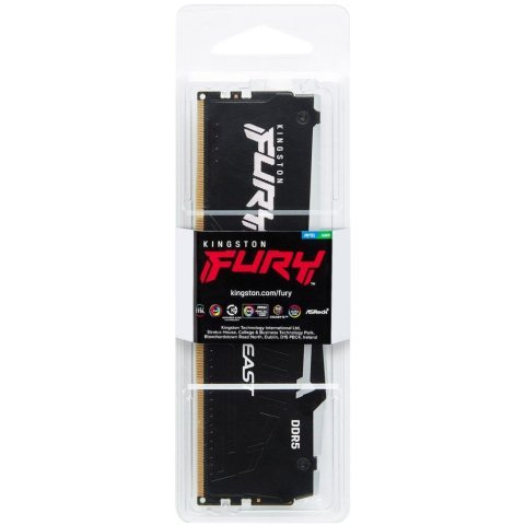 Модуль памяти для компьютера DDR5 32GB 6400 MHz Beast RGB XMP Kingston Fury (ex.HyperX) (KF564C32BBA-32) - Нулевой остаток (Feed) - Нулевой остаток (Feed)