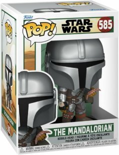 Фигурка Funko Star Wars The Mandalorian with Pouch Фанко Мандалорец 585