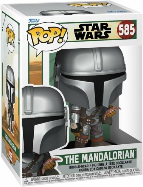 Фигурка Funko Star Wars The Mandalorian with Pouch Фанко Мандалорец 585 - -