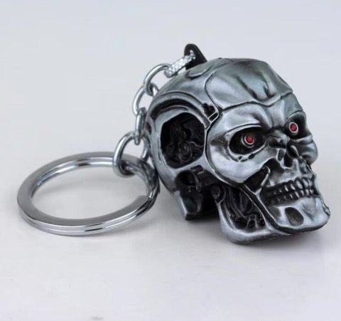 Брелок 3D Термінатор Terminator Skull Head -   -  