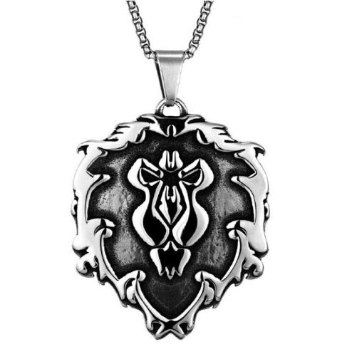 Медальйон World of Warcraft Alliance Варкрафт Альянс (нержавіюча сталь) - -