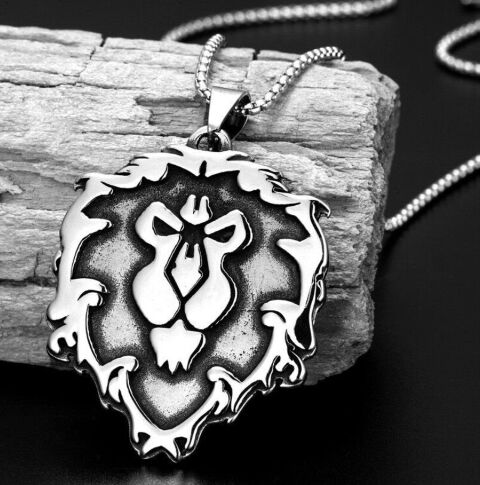 Медальйон World of Warcraft Alliance Варкрафт Альянс (нержавіюча сталь) - -