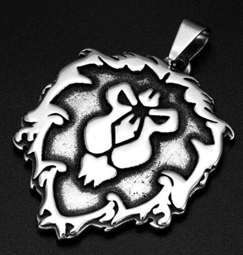 Медальйон World of Warcraft Alliance Варкрафт Альянс (нержавіюча сталь) - -