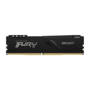 Модуль памяти для компьютера DDR4 16GB (2x8GB) 3600 MHz Fury Beast Black Kingston Fury (ex.HyperX) (KF436C17BBK2/16)