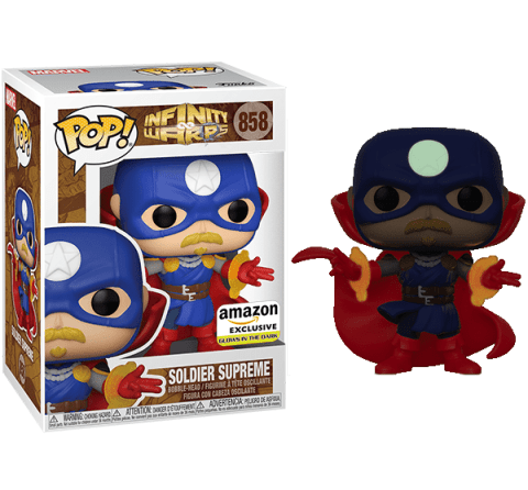 Фігурка Funko Marvel Infinity Warps Soldier Supreme фанко Верховний солдат Amazon Exclusive 858 - -
