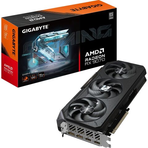 Видеокарта GIGABYTE Radeon RX 9070 16Gb GAMING OC (GV-R9070GAMING OC-16GD) - Видеокарты - Видеокарты
