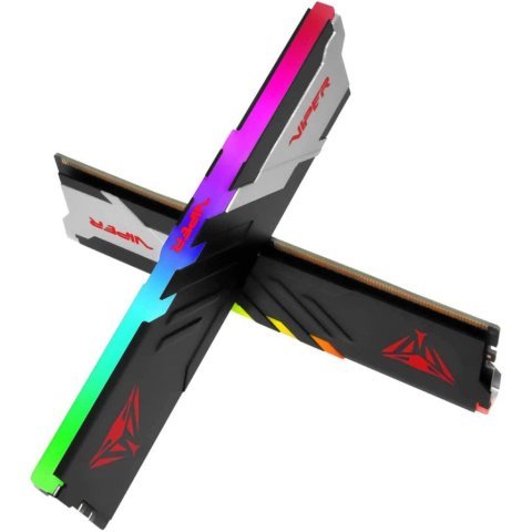 Модуль памяти для компьютера DDR5 64GB (2x32GB) 5600 MHz Viper Venom RGB Patriot (PVVR564G560C40K) - Нулевой остаток (Feed) - Нулевой остаток (Feed)