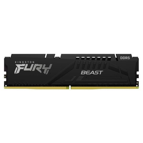 Модуль памяти для компьютера DDR5 16GB 5200 MHz Beast AM5 Black Kingston Fury (ex.HyperX) (KF552C36BBE-16) - Нулевой остаток (Feed) - Нулевой остаток (Feed)