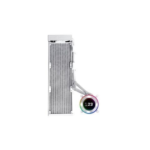 Система жидкостного охлаждения Lian Li HydroShift II LCD-C 360 FANLESS White (G89.GHS2LCD36W.00) - Нулевой остаток (Feed)  - Нулевой остаток (Feed) 