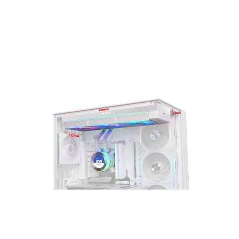 Система жидкостного охлаждения Lian Li HydroShift II LCD-C 360 FANLESS White (G89.GHS2LCD36W.00) - Нулевой остаток (Feed)  - Нулевой остаток (Feed) 