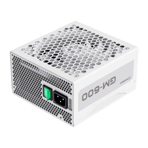 Блок питания Gamemax 600W GM-600 Modular white (GM-600 Modular white) - Нулевой остаток (Feed) - Нулевой остаток (Feed)