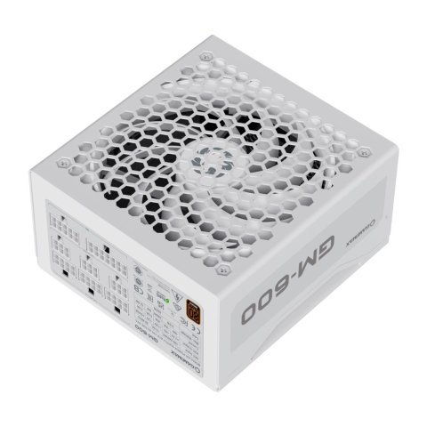 Блок питания Gamemax 600W GM-600 Modular white (GM-600 Modular white) - Нулевой остаток (Feed) - Нулевой остаток (Feed)