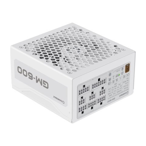 Блок питания Gamemax 600W GM-600 Modular white (GM-600 Modular white) - Нулевой остаток (Feed) - Нулевой остаток (Feed)