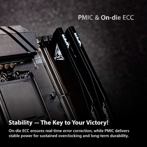 Модуль памяти для компьютера DDR5 32GB (2x16GB) 6400 MHz Viper Elite 5 Ultra Patriot (VEU532G6432K) - Нулевой остаток (Feed) - Нулевой остаток (Feed)