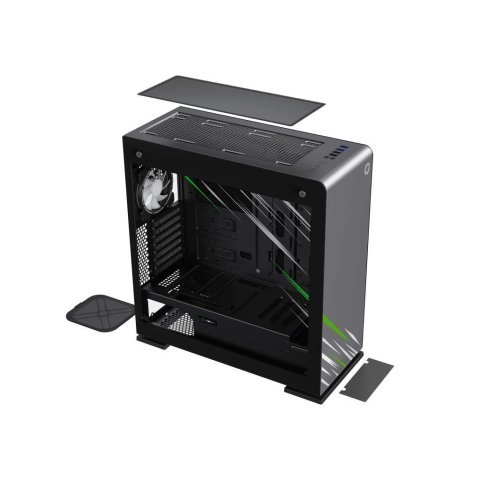 Корпус Gamemax VEGA PRO GY - Нулевой остаток (Feed) - Нулевой остаток (Feed)