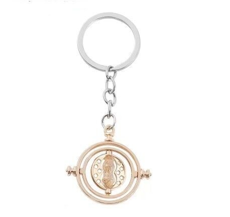 Брелок Harry Potter Time Turner Keychain Маховик времени Гарри Поттер золотой - -