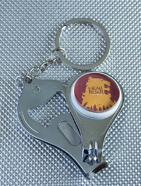 Брелок Game of Thrones Lannister з кусачками для нігтів і відкривачкою - -