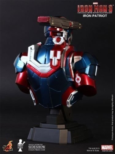 Бюст Iron man 3 III Iron Patriot Bust - -