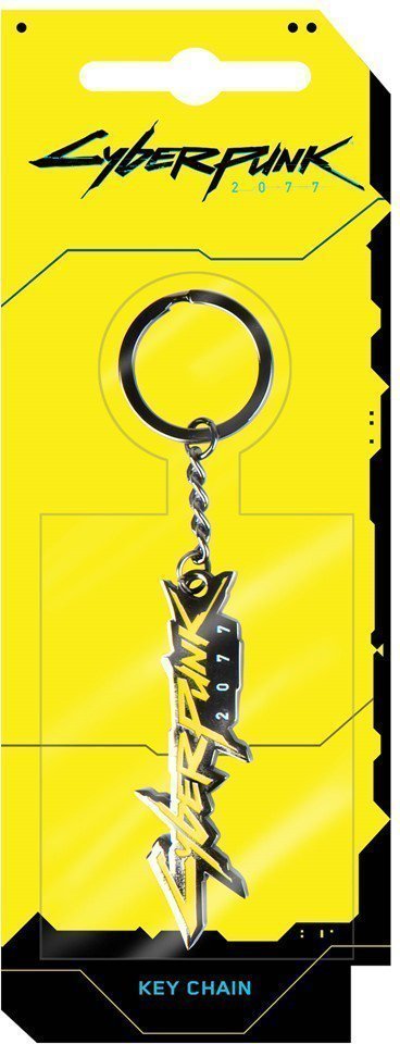 Брелок JINX Cyberpunk 2077 Logo Metal Keychain - -