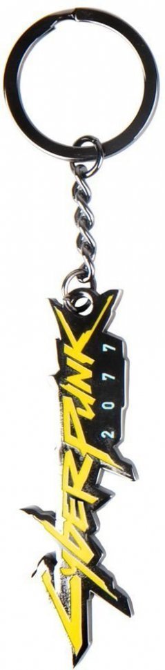 Брелок JINX Cyberpunk 2077 Logo Metal Keychain - -