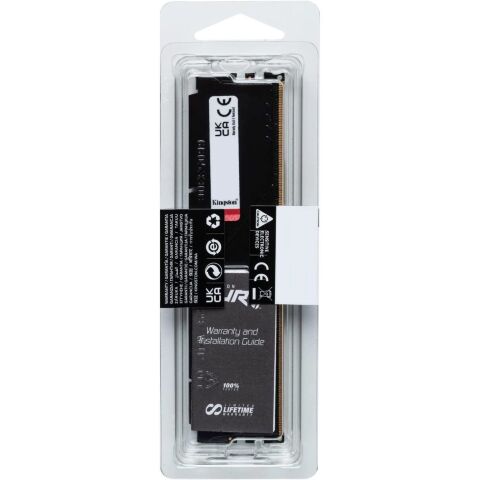 Модуль памяти для компьютера DDR5 32GB 5600 MHz Beast Black EXPO Kingston Fury (ex.HyperX) (KF556C36BBE-32) - Нулевой остаток (Feed)  - Нулевой остаток (Feed) 