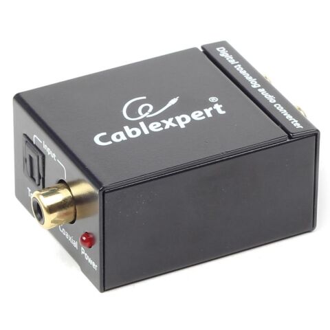 Конвертор Cablexpert Digital to analog audio (DSC-OPT-RCA-001) - Контроллеры и конверторы  - Контроллеры и конверторы 