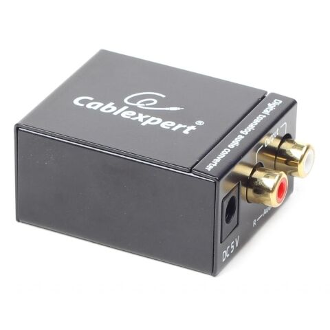 Конвертор Cablexpert Digital to analog audio (DSC-OPT-RCA-001) - Контроллеры и конверторы  - Контроллеры и конверторы 