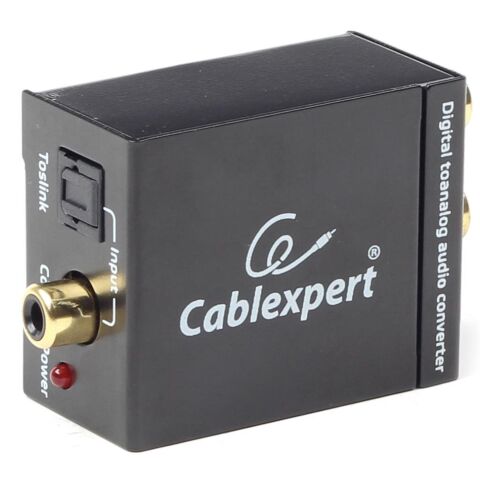 Конвертор Cablexpert Digital to analog audio (DSC-OPT-RCA-001) - Контроллеры и конверторы  - Контроллеры и конверторы 