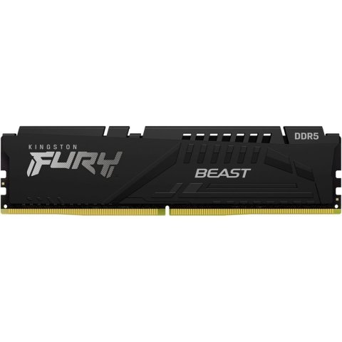 Модуль памяти для компьютера DDR5 64GB (2x32GB) 5200 MHz Beast Black Kingston Fury (ex.HyperX) (KF552C40BBK2-64) - Нулевой остаток (Feed) - Нулевой остаток (Feed)