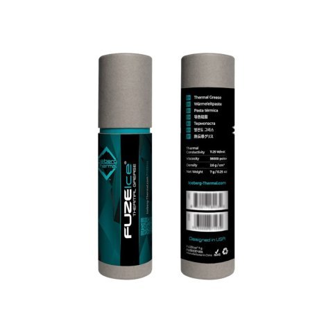 Термопаста Iceberg Thermal FUZEIce 7g (BLACKICE8G-00A\FUZEICE7-00A) - Термопасты - Термопасты