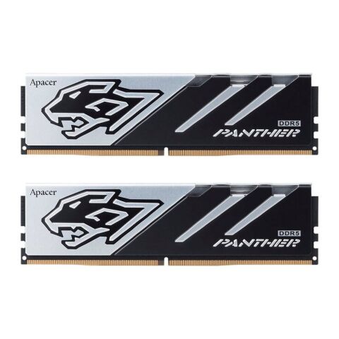Модуль памяти для компьютера DDR5 32GB (2x16GB) 5600 MHz Panther Apacer (AH5U32G56C5227BAA-2) - Нулевой остаток (Feed)  - Нулевой остаток (Feed) 