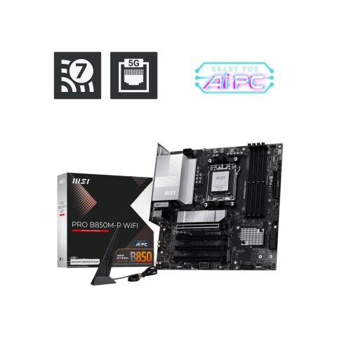 Материнская плата MSI PRO B850M-P WIFI - Нулевой остаток (Feed)  - Нулевой остаток (Feed) 