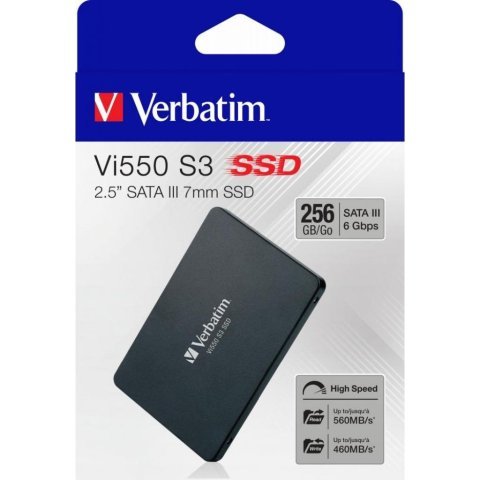 Накопитель SSD 2.5" 256GB Verbatim (49351) - Нулевой остаток (Feed)  - Нулевой остаток (Feed) 