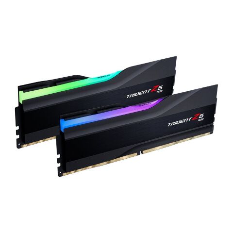 Модуль памяти для компьютера DDR5 32GB (2x16GB) 6000 MHz Trident Z5 RGB Black G.Skill (F5-6000J3636F16GX2-TZ5RK) - Нулевой остаток (Feed) - Нулевой остаток (Feed)