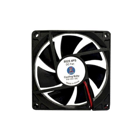 Кулер для корпуса Cooling Baby 8025 4PS - Нулевой остаток (Feed) - Нулевой остаток (Feed)