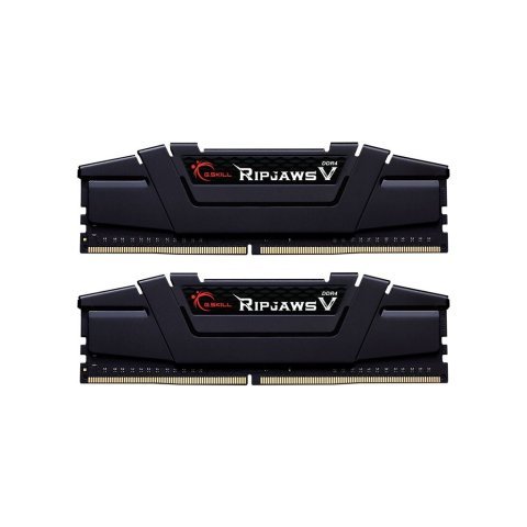 Модуль памяти для компьютера DDR4 16GB (2x8GB) 4400 MHz RipjawsV Black G.Skill (F4-4400C18D-16GVKC) - Нулевой остаток (Feed) - Нулевой остаток (Feed)