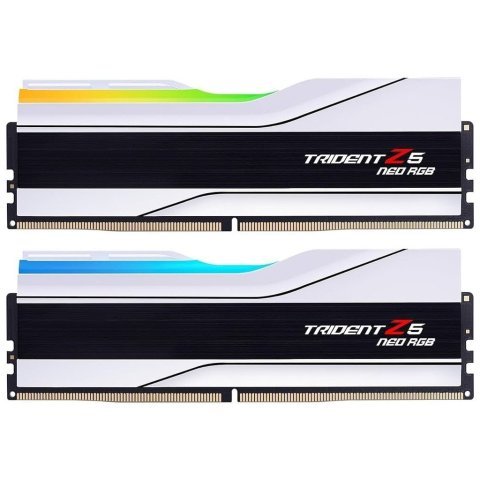Модуль памяти для компьютера DDR5 32GB (2x16GB) 6000 MHz Trident Z5 Neo RGB AMD EXPO G.Skill (F5-6000J3036F16GX2-TZ5NRW) - Нулевой остаток (Feed) - Нулевой остаток (Feed)