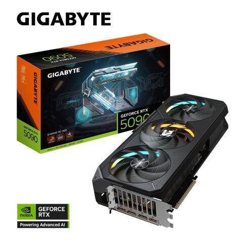 Видеокарта GIGABYTE GeForce RTX5090 32GB GAMING OC (GV-N5090GAMING OC-32GD) - Нулевой остаток (Feed) - Нулевой остаток (Feed)