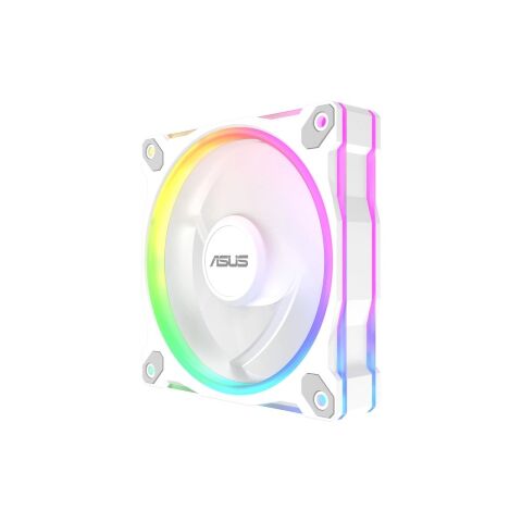 Кулер для корпуса ASUS PRIME MR120 REVERSE ARGB WHITE 3IN1 (90DA00L3-B09020) - Нулевой остаток (Feed) - Нулевой остаток (Feed)