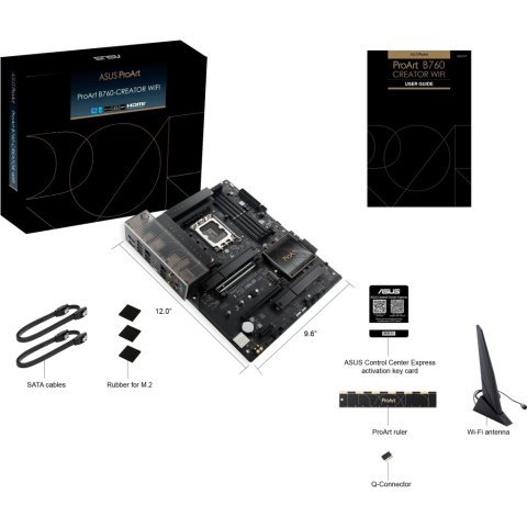 Материнская плата ASUS PROART B760-CREATOR WIFI - Нулевой остаток (Feed) - Нулевой остаток (Feed)