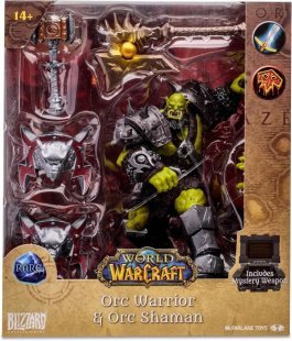 Фигурка McFarlane World of Warcraft Orc Warrior Shaman (Rare) Варкрафт Орк Воин Шаман