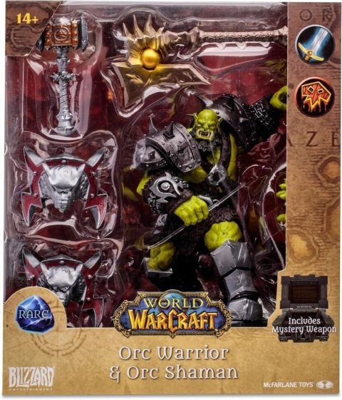 Фигурка McFarlane World of Warcraft Orc Warrior Shaman (Rare) Варкрафт Орк Воин Шаман -   -  