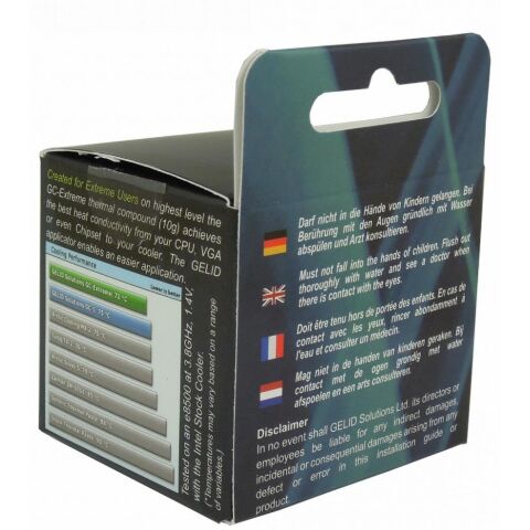 Термопаста Gelid Solutions GC-Extreme 10g (TC-GC-03-02) - Термопасты - Термопасты