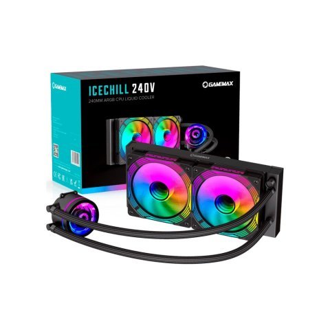 Система жидкостного охлаждения Gamemax IceChill 240V - Нулевой остаток (Feed) - Нулевой остаток (Feed)
