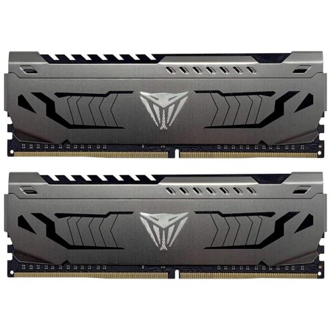 Модуль памяти для компьютера DDR4 32GB (2x16GB) 3600 MHz Viper Steel Patriot (PVS432G360C8K) - Нулевой остаток (Feed) - Нулевой остаток (Feed)