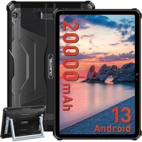 Планшет OUKITEL RT6 10.1" 8/256GB /NFC/ LTE Black (6931940750233) - Нулевой остаток (Feed)  - Нулевой остаток (Feed) 