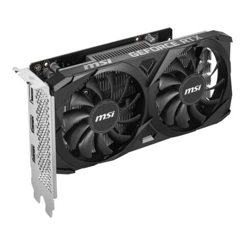 Видеокарта MSI GeForce RTX3050 6Gb VENTUS 2X E OC (RTX 3050 VENTUS 2X E 6G OC) - Нулевой остаток (Feed) - Нулевой остаток (Feed)